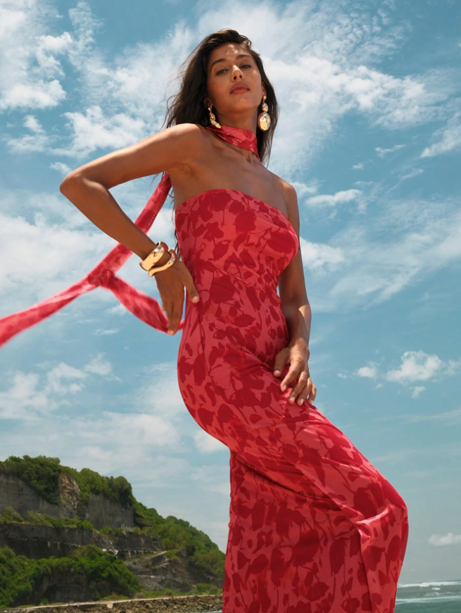 Vestido Longo Scarlet Breeze