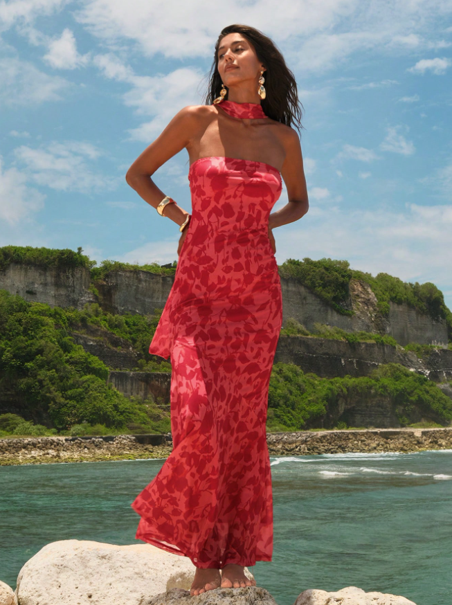 Vestido Longo Scarlet Breeze