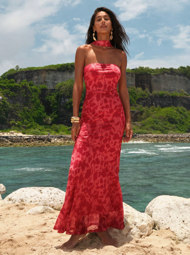 Vestido Longo Scarlet Breeze