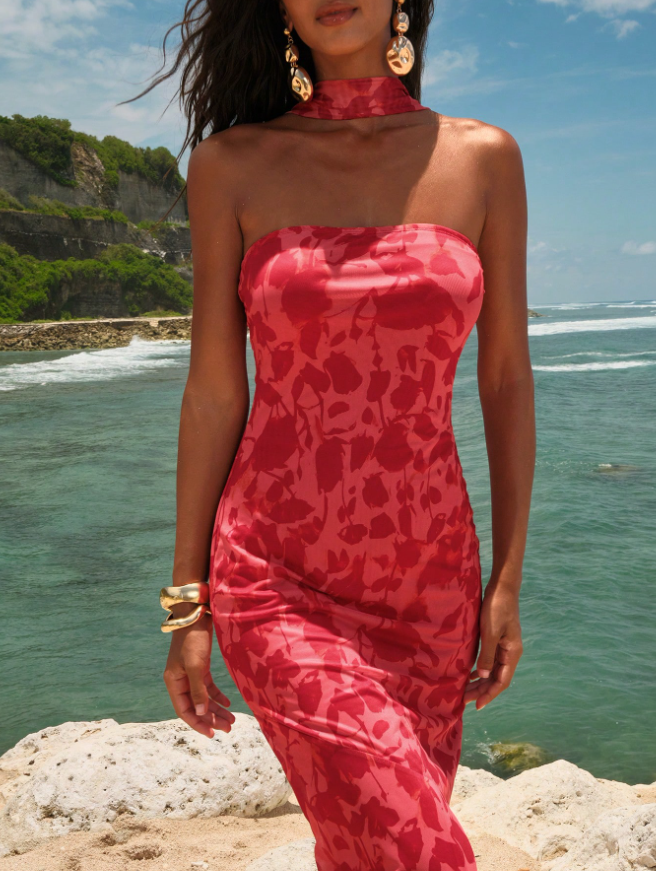 Vestido Longo Scarlet Breeze