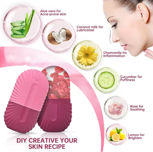 Massageador Facial de Gelo