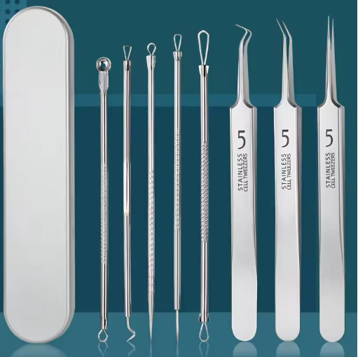 Kit Profissional Removedor de Pontos Negros e Espinhas