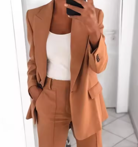 Blazer Feminino Alfaiataria Elegance