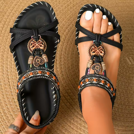 Sandálias Boho Chic