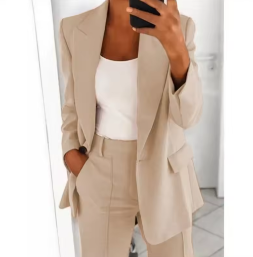 Blazer Feminino Alfaiataria Elegance